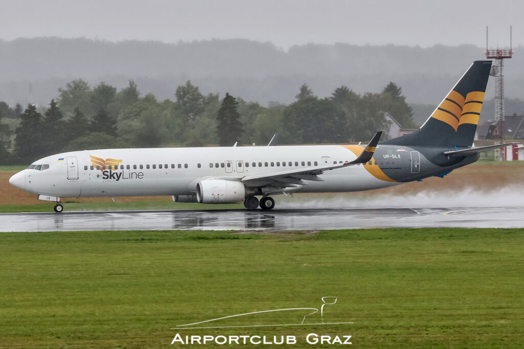 Skyline Express Airline Boeing 737-94XER UR-SLX