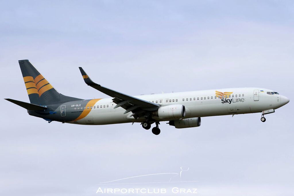 Skyline Express Airline Boeing 737-94XER UR-SLX