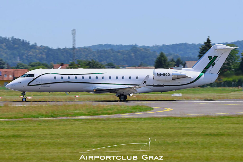 Air X Charter Bombardier CL-600-2B19 Challenger 850 9H-BOO