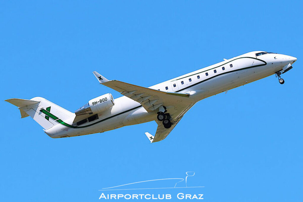 Air X Charter Bombardier CL-600-2B19 Challenger 850 9H-BOO