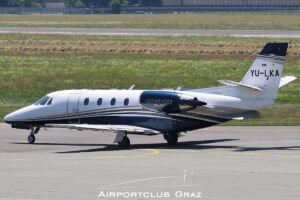 Tinadar Jets Cessna 550XL Citation XLS+ YU-LKA