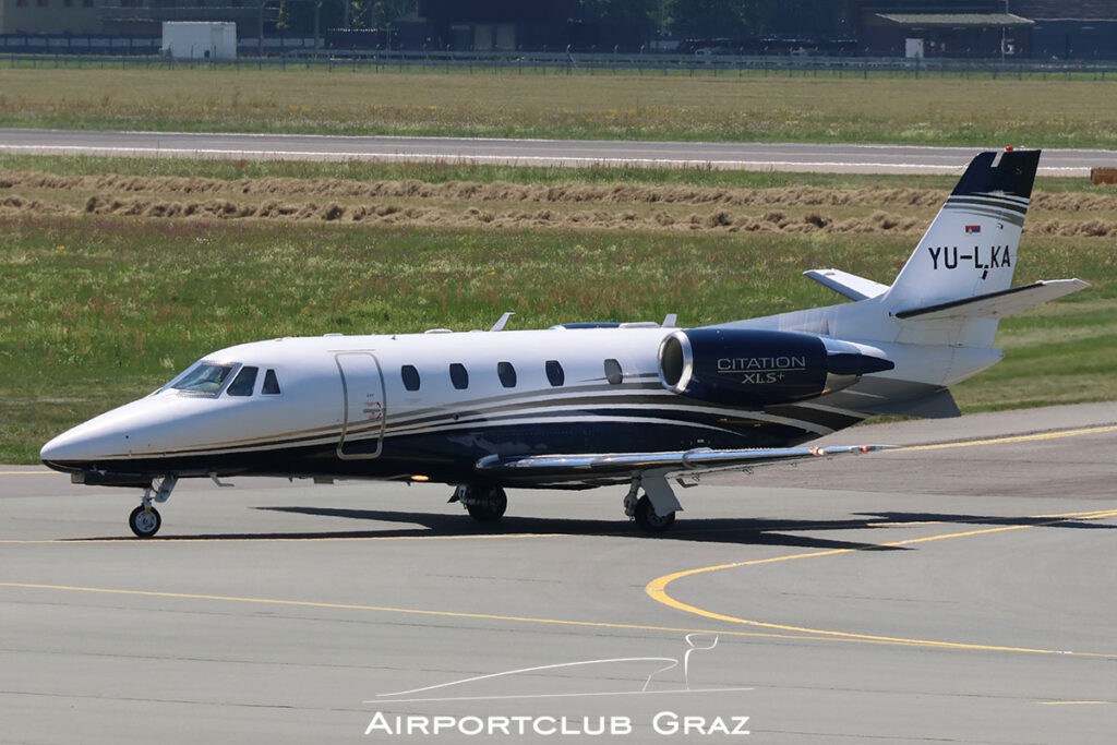 Tinadar Jets Cessna 550XL Citation XLS+ YU-LKA