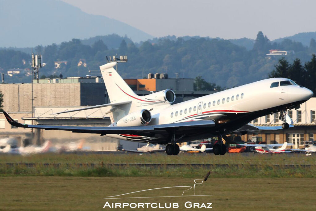 Lions Air Skymedia AG Dassault Falcon 8X HB-JKK