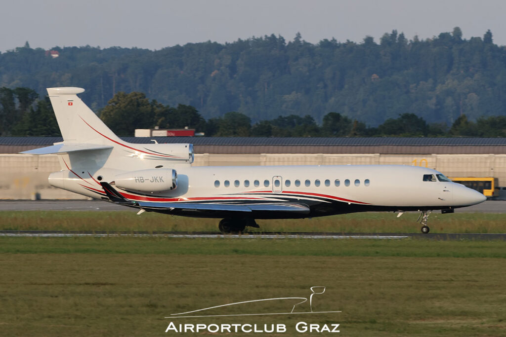 Lions Air Skymedia AG Dassault Falcon 8X HB-JKK