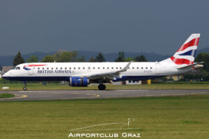 BA CityFlyer Embraer 190 G-LCYL
