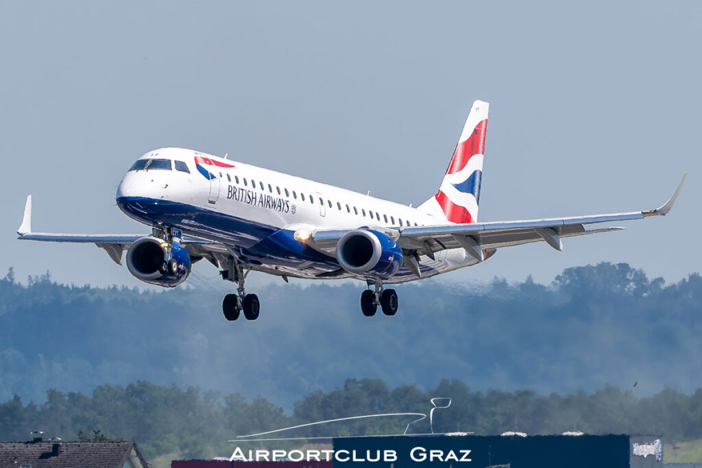 BA CityFlyer Embraer 190 G-LCYT