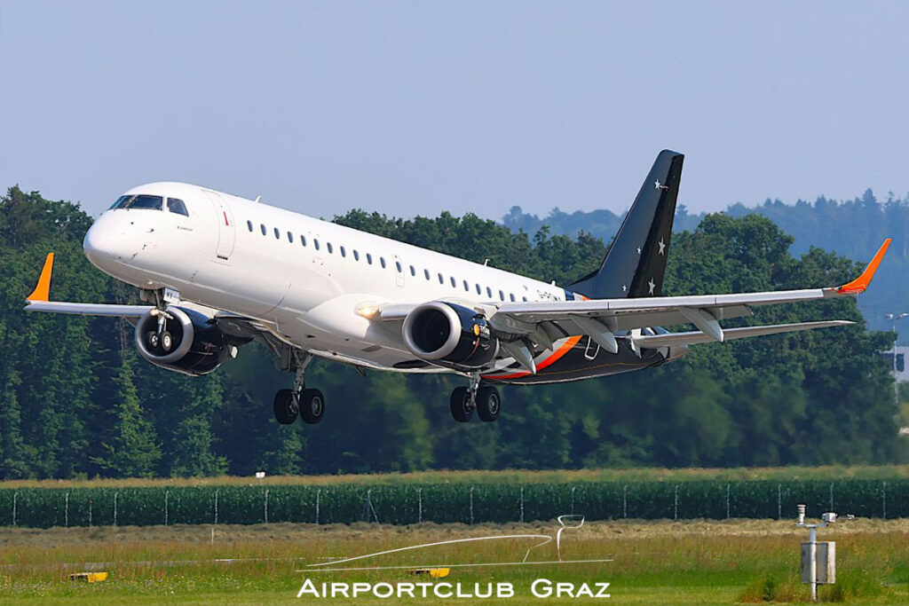 Titan Airways Embraer 190 G-POWX