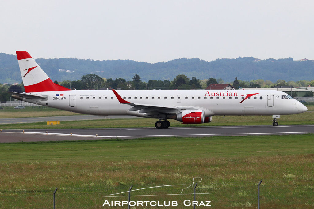 Austrian Airlines Embraer 195 OE-LWP