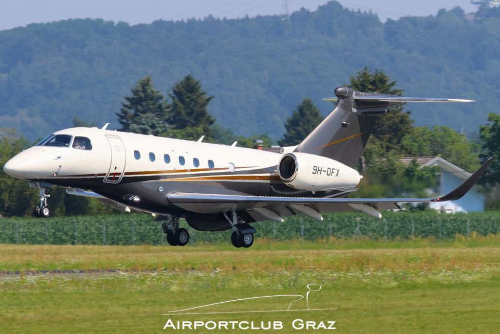Flexjet Embraer EMB-550 Praetor 600 9H-OFX