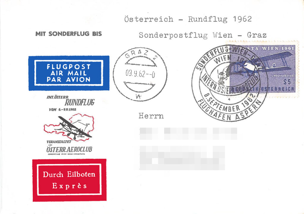Österreich Rundflug 03.09.1962