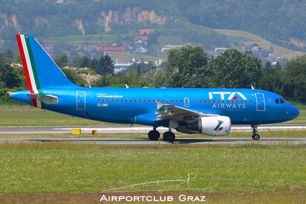 ITA Airways Airbus A319-111 EI-IMS