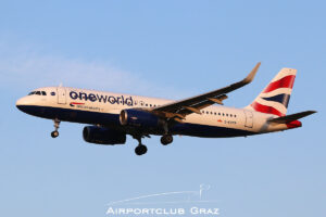 British Airways Airbus A320-232 G-EUYR