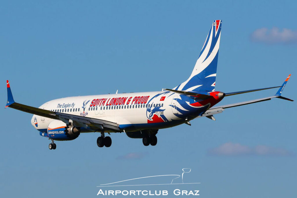 SunExpress Boeing 737-8 MAX TC-SMF