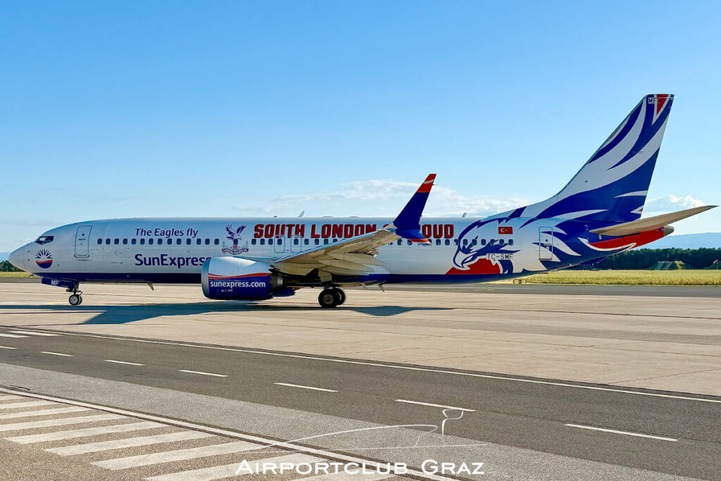 SunExpress Boeing 737-8 MAX TC-SMF