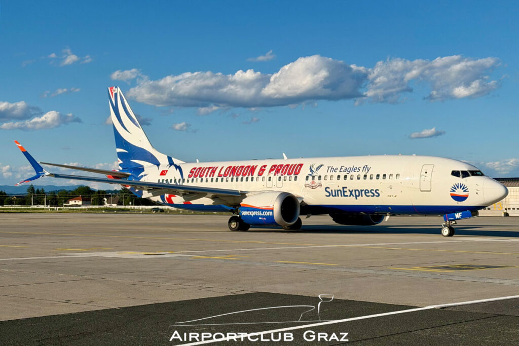 SunExpress Boeing 737-8 MAX TC-SMF