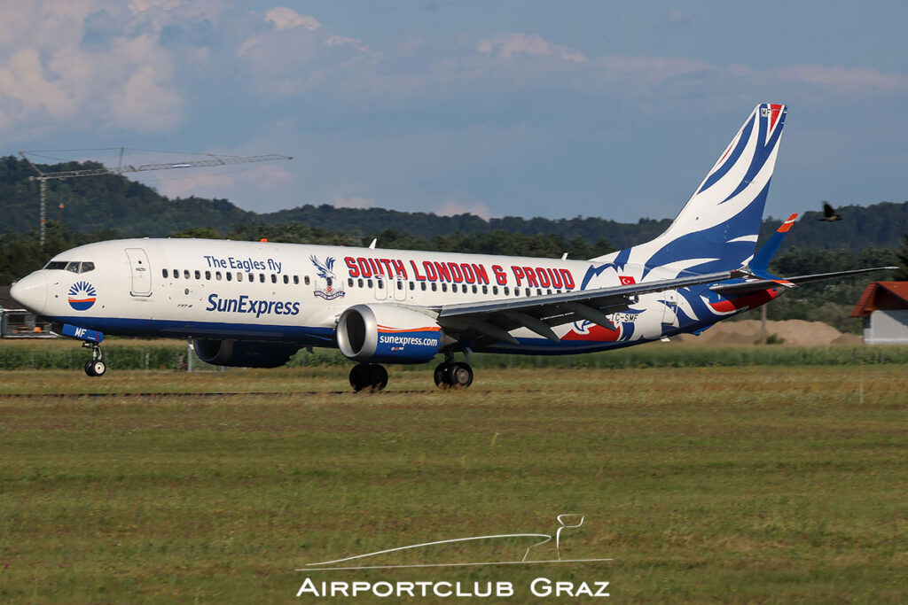 SunExpress Boeing 737-8 MAX TC-SMF