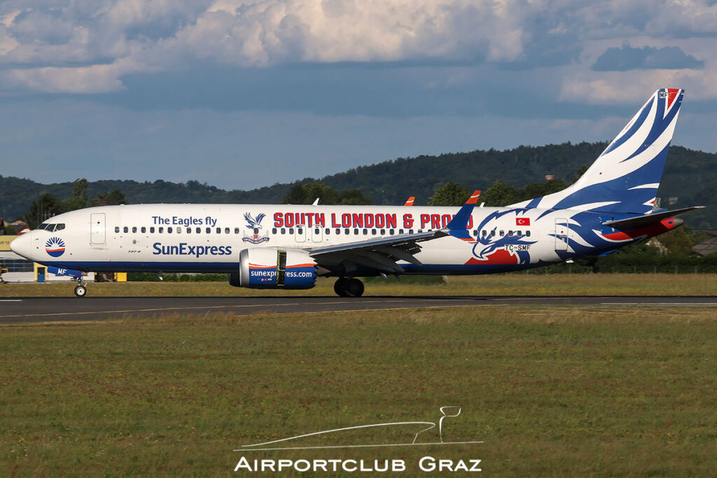 SunExpress Boeing 737-8 MAX TC-SMF