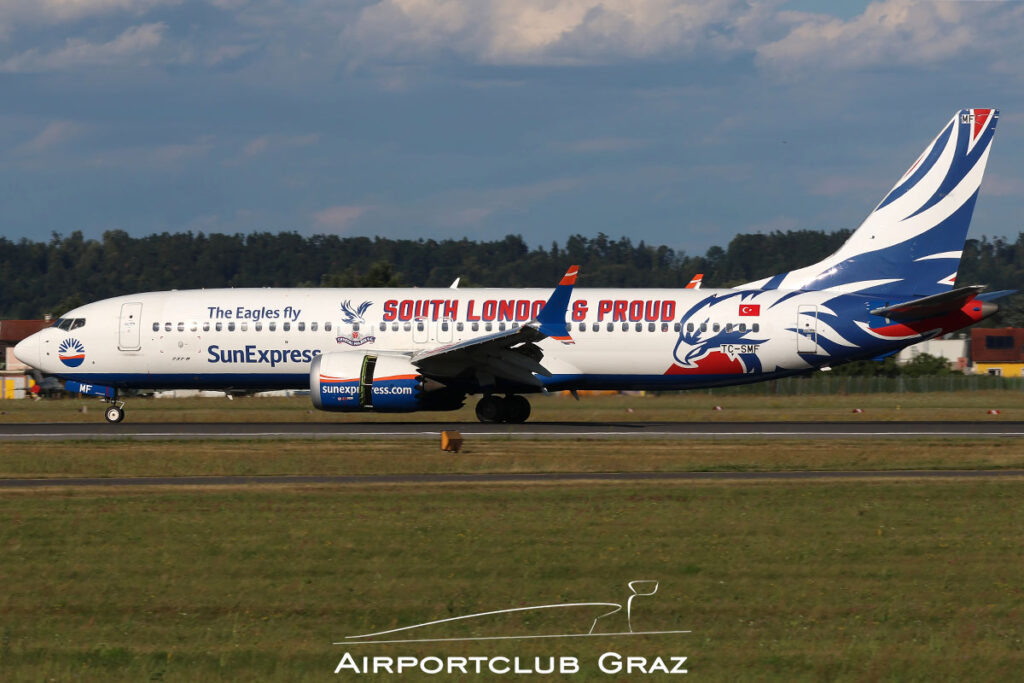 SunExpress Boeing 737-8 MAX TC-SMF