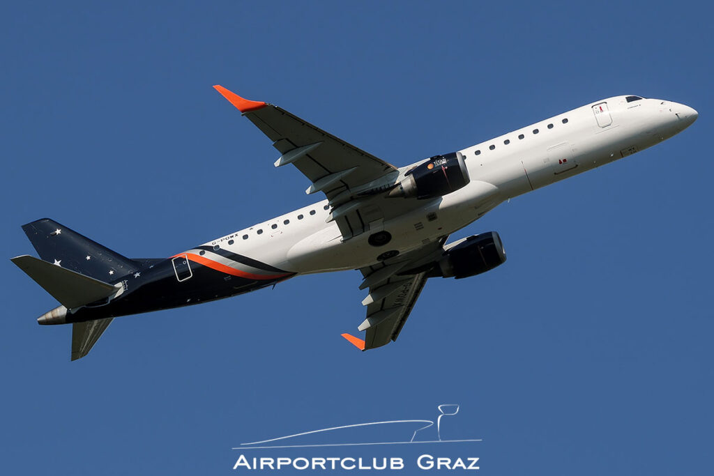 Titan Airways Embraer 190 G-POWX
