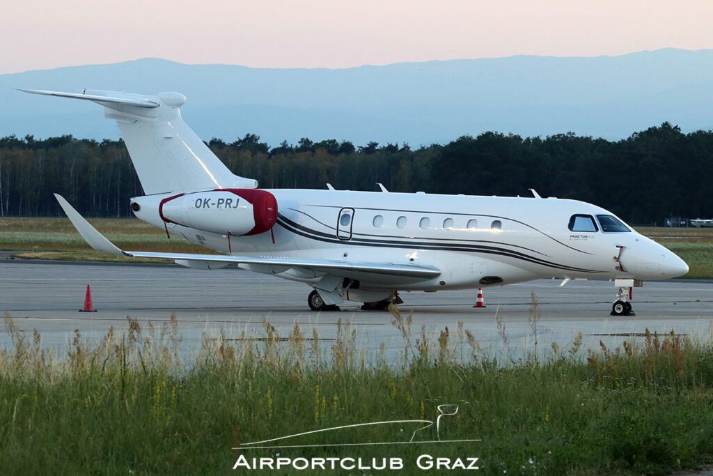 Atmospherica Aviation Embraer EMB-550 Praetor 600 OK-PRJ