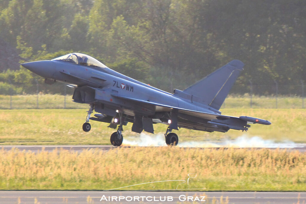 Bundesheer Eurofighter Typhoon EF2000 7L-WM
