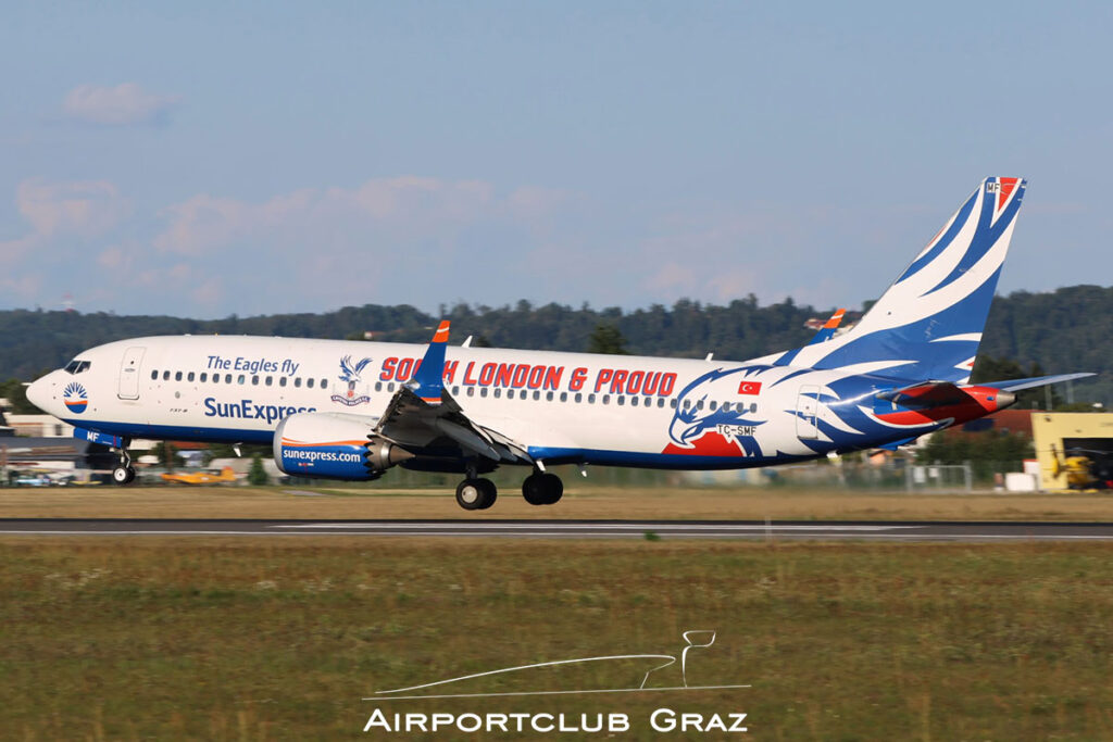 SunExpress Boeing 737-8 MAX TC-SMF