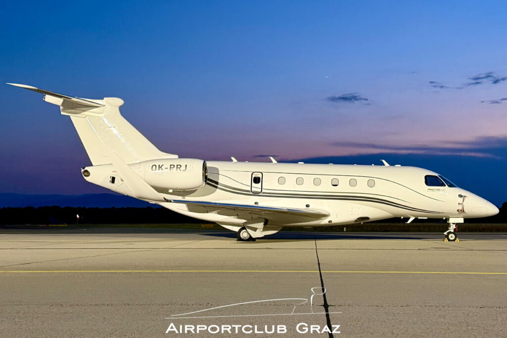 Atmospherica Aviation Embraer EMB-550 Praetor 600 OK-PRJ