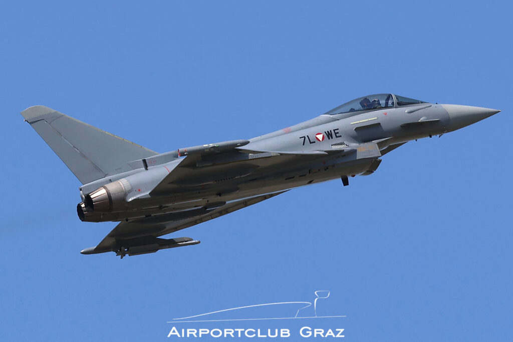 Bundesheer Eurofighter Typhoon EF2000 7L-WE