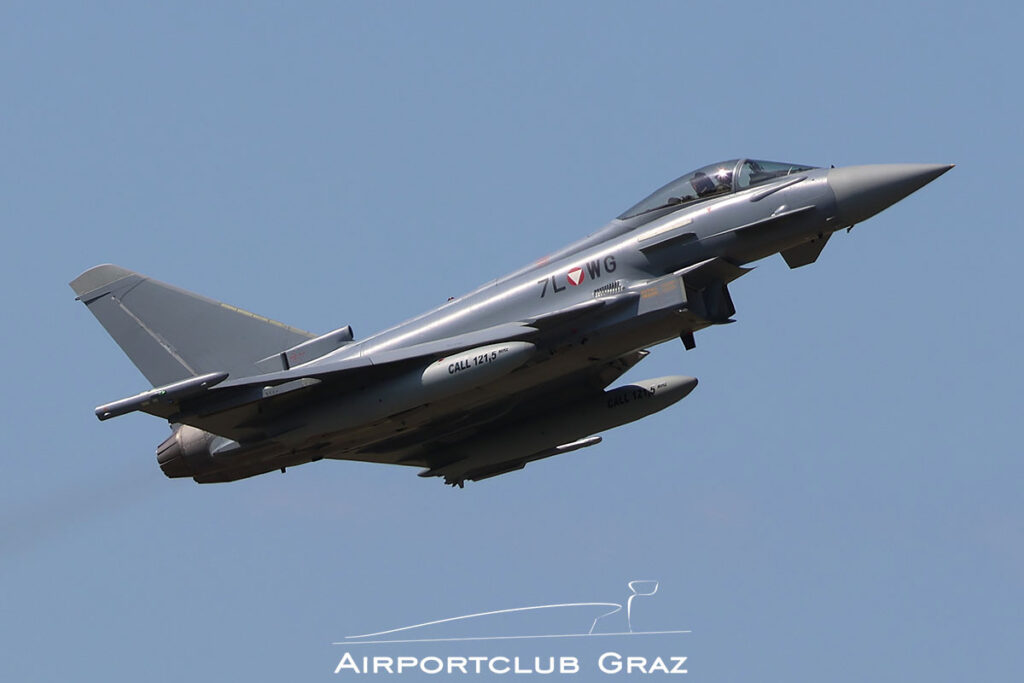 Bundesheer Eurofighter Typhoon EF2000 7L-WG