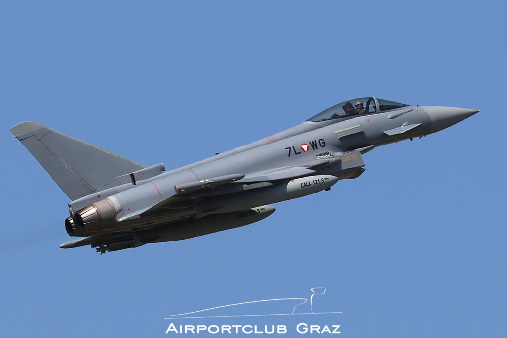 Bundesheer Eurofighter Typhoon EF2000 7L-WG