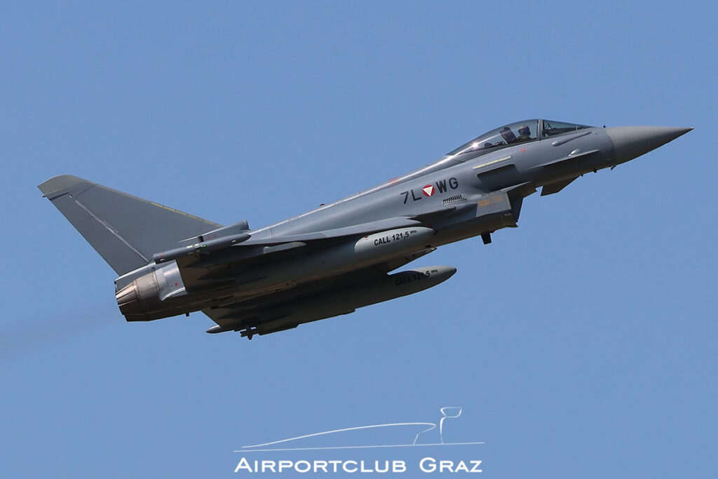 Bundesheer Eurofighter Typhoon EF2000 7L-WG