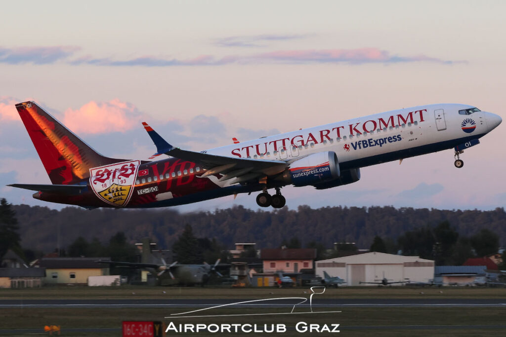 SunExpress Boeing 737-8 MAX TC-SOI