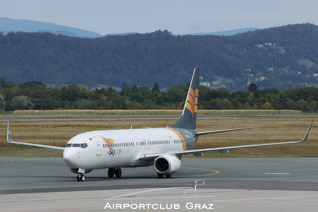Skyline Express Airline Boeing 737-94XER UR-SLX