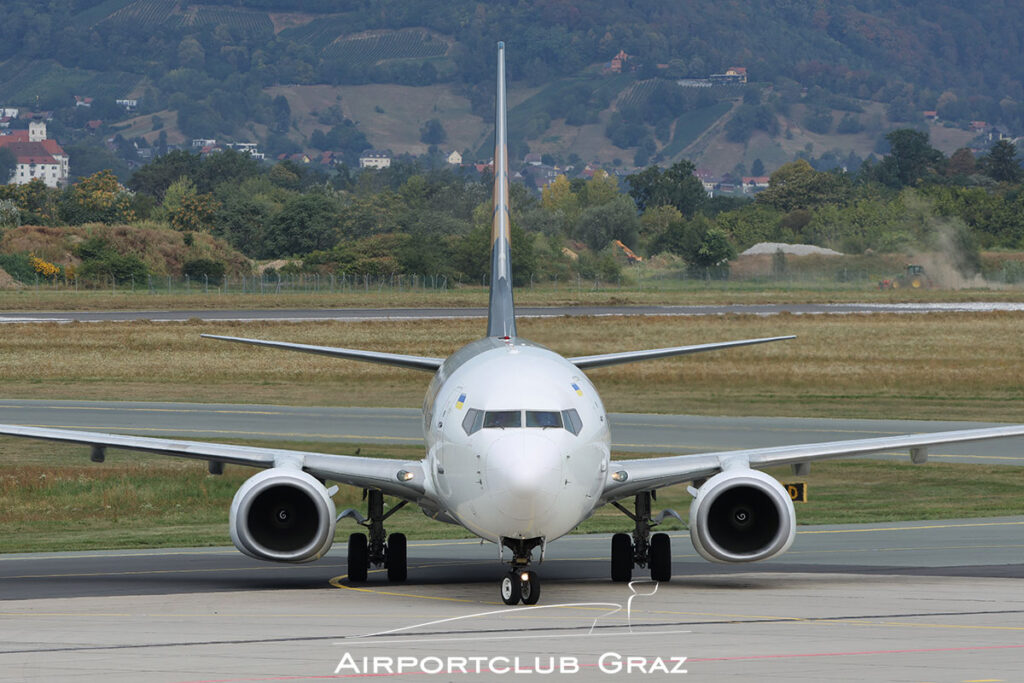Skyline Express Airline Boeing 737-94XER UR-SLX