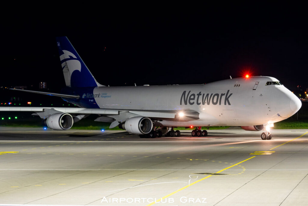 Network Aviation Group Boeing 747-409F(SCD) TF-AKG