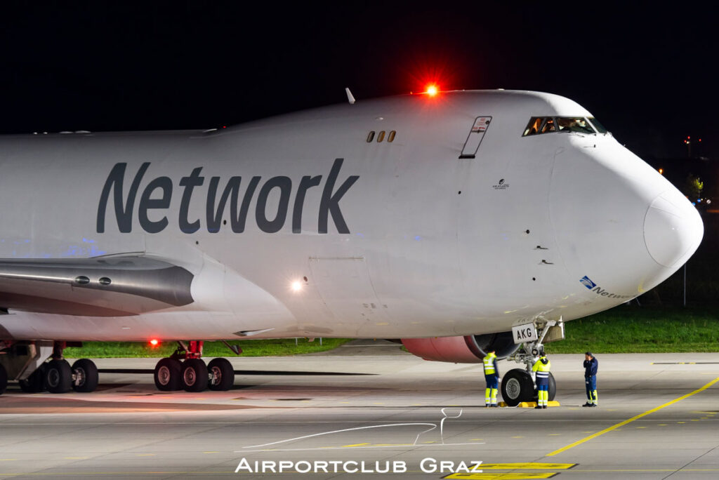 Network Aviation Group Boeing 747-409F(SCD) TF-AKG