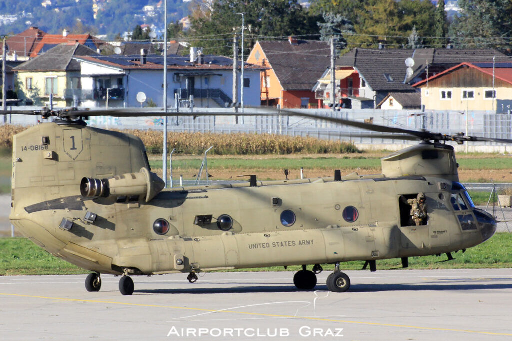 United States Army Boeing CH-47F Chinook 14-08168