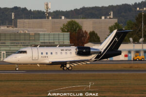 Air X Charter Bombardier CL-600-2B16 Challenger 604 9H-ATGT