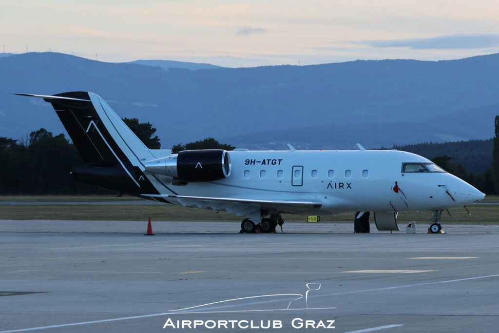 Air X Charter Bombardier CL-600-2B16 Challenger 604 9H-ATGT