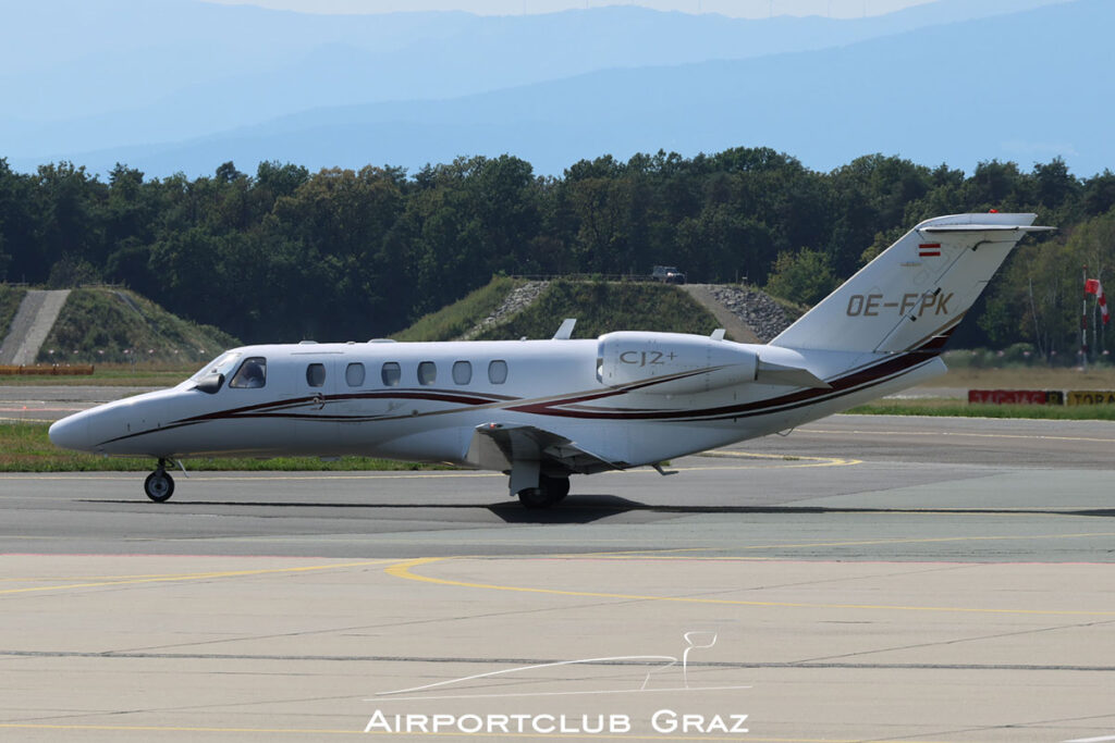 Salzburg Jet Aviation Cessna 525A CitationJet 2+ OE-FPK