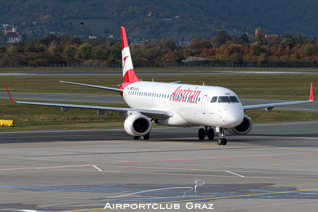 Austrian Airlines Embraer 195 OE-LWD
