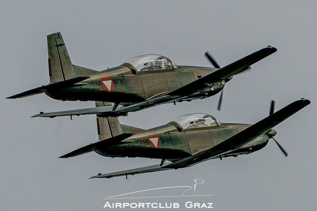 Bundesheer Pilatus PC-7 3H-FK